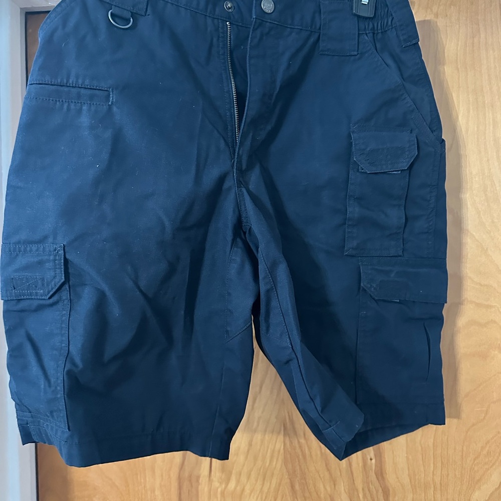 Men's Blue Cargo Shorts